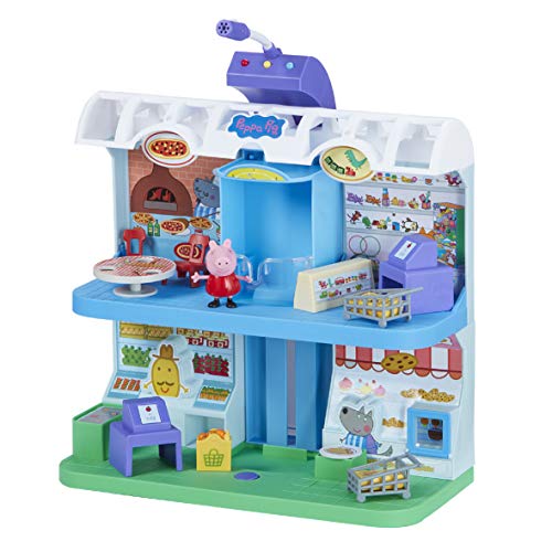 Peppa Pig - Playset Centro Comercial con figura