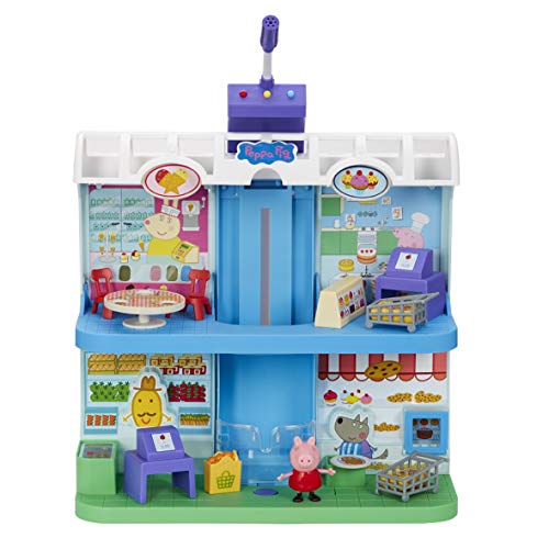 Peppa Pig - Playset Centro Comercial con figura