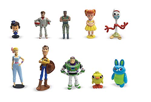 Phidal Pixar Disney Toy Story - Juego de 4 Cuentas y Figuras francesas, Multicolor