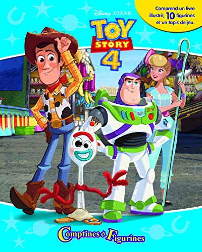 Phidal Pixar Disney Toy Story - Juego de 4 Cuentas y Figuras francesas, Multicolor