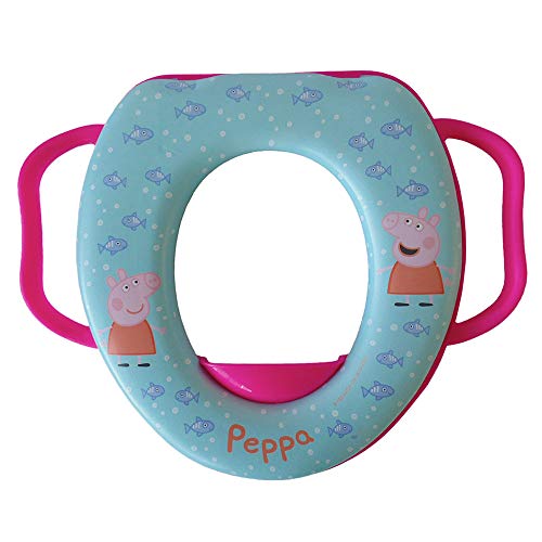 Pig-896334 Peppa Pig-Reductor mini wc con asas (Stor 05171), multicolor, Talla Única