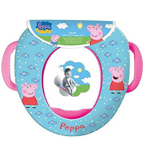 Pig-896334 Peppa Pig-Reductor mini wc con asas (Stor 05171), multicolor, Talla Única