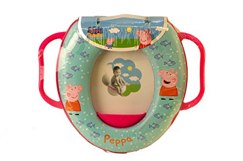 Pig-896334 Peppa Pig-Reductor mini wc con asas (Stor 05171), multicolor, Talla Única