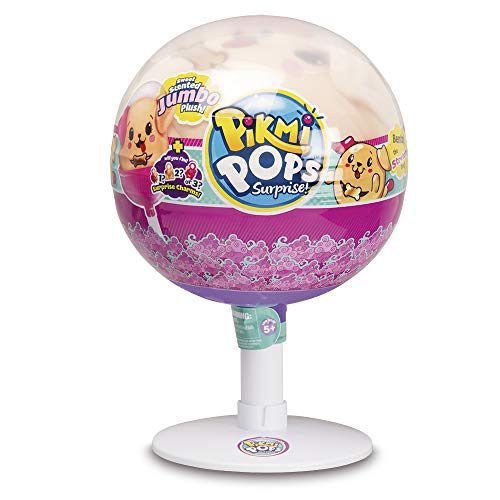 Pikmi Pops PKM05000, Serie 2 Piruleta Gigante Con Peluche Perfumado Coleccionable y Sorpresas, Multicolor