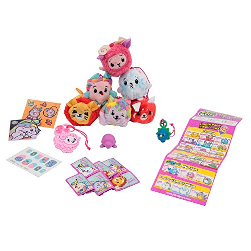 Pikmi Pops Serie 2 Mega Pack 6 Peluches Perfumados Coleccionables y Sorpresas (Giochi Preziosi PKM11010) , color/modelo surtido