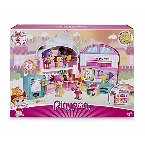 Pinypon-700015880 Pastelería, muñeca tienda dulces juguete, color mixto (Famosa 700015880)