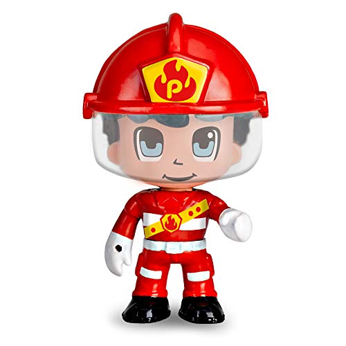 Pinypon Action - Moto de Bombero con 1 figurita, para niños y niñas de 4 a 8 años (Famosa 700014783)