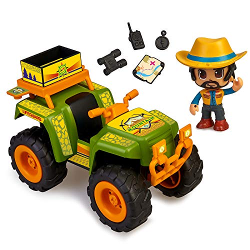 Pinypon Action Wild. Coche Quad para niños y niñas de 4 a 8 años (Famosa 700016302)