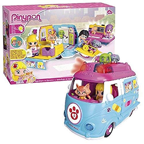 Pinypon Ambulancia de Mascotas, muñeca y Accesorios (Famosa 700012751)