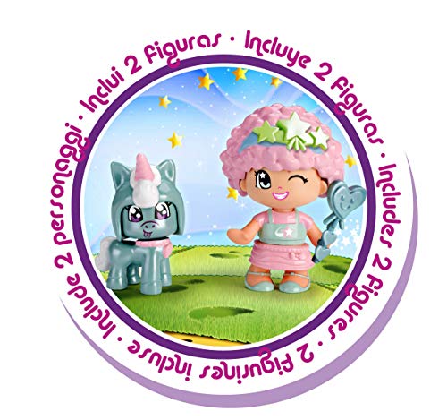 Pinypon - Casita De Las Estrellas-Incluye Figura y Mascota, para niños y niñas a Partir de 4 años, Multicolor (Famosa 700014262)