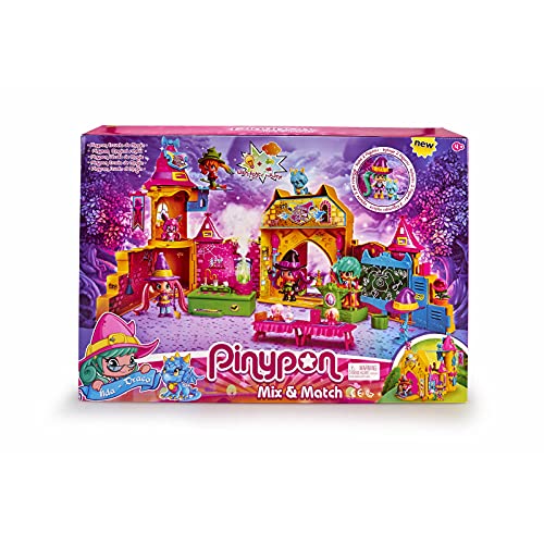 Pinypon Escuela de Brujitas - Set de juguete y accesorios con 1 figura para niños y niñas de 4 a 8 años (Famosa 700015074)