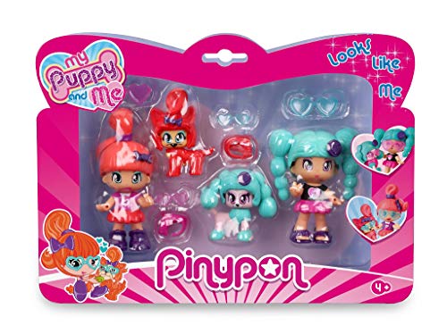 Pinypon. My Puppy and Me. Pck Doble Figuras para niños y niñas de 4 a 8 años (Famosa 700016300)