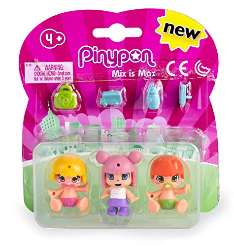 Pinypon-Niños y Bebés, Pack A (Famosa 700014032)