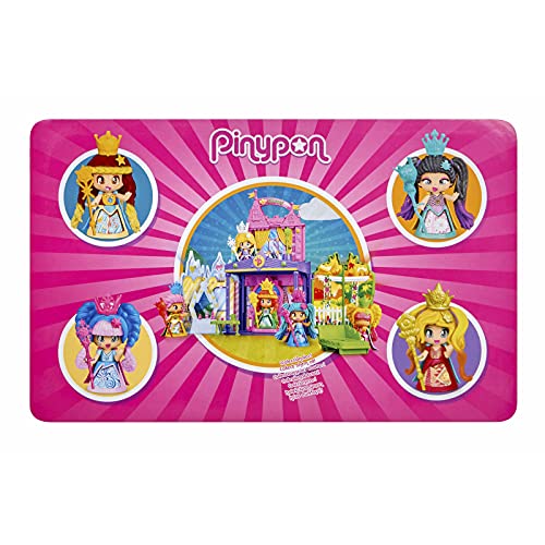 Pinypon- Pack 4 Queens, muñeca Figuras Reinas, Juguete (Famosa 700015821)