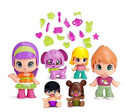 Pinypon - Pack de 6 Figuras bebés (Famosa 700014086)