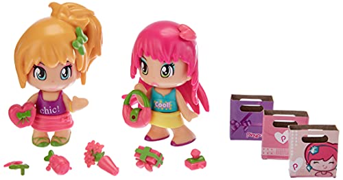 Pinypon- Pack Figuras Amigas de Compras, a partir de 4 años (Famosa 700015605)