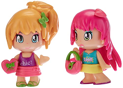 Pinypon- Pack Figuras Amigas de Compras, a partir de 4 años (Famosa 700015605)