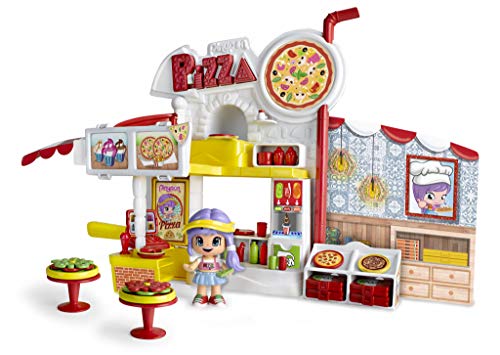 Pinypon - Pizzería con 1 figurita, niños y niñas de 4 a 8 años (Famosa 700014755)