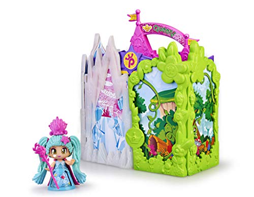 Pinypon Queens Castle, Castillo De Las Reinas, A Partir De 4 Años (Famosa 700015574) + Estrella Y Unicornio Volador, Color/Modelo Surtido, 32 Pequeños Accesorios (Famosa 700014082)