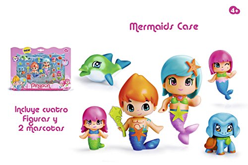 Pinypon Sirenitas pack grande de 6 figuras (Famosa 700013480) , color/modelo surtido