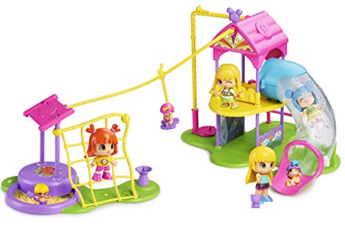 Pinypon Súper Parque - Set de Juguete y Accesorios con 2 Figuras para niños y niñas de 4 a 8 años (Famosa 700015071)