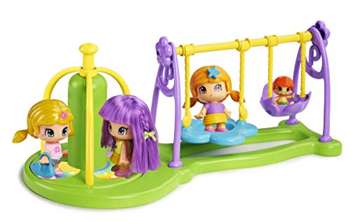 Pinypon Súper Parque - Set de Juguete y Accesorios con 2 Figuras para niños y niñas de 4 a 8 años (Famosa 700015071)