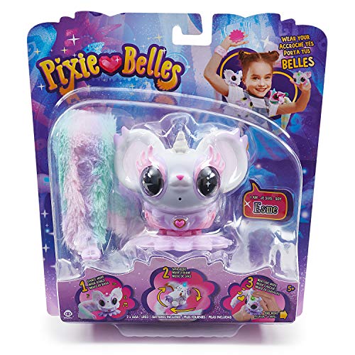 Pixie Belles Wowwee-Mascota interactiva Fingerlings Esme (3928), multicolor , color/modelo surtido