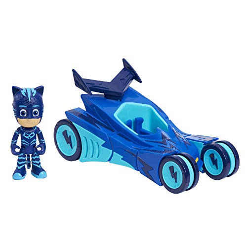 PJ Masks - Figura de superhéroe con Coche