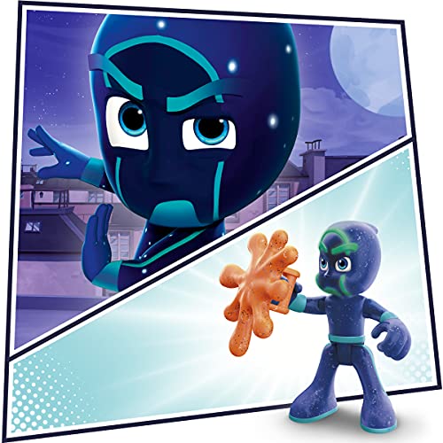 PJ Masks Juego de Figuras de acción Que Brillan en la Oscuridad, Juguete Preescolar para niños a Partir de 3 años (Hasbro F2836)