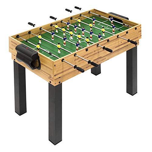 PL Ociotrends Devessport - Multijuego 12 en 1 - Futbolín, Billar, Push Hockey, Ice Hockey, Ping-Pong, Póker, Dados, Ajedrez, Anillas, Herradura, Bolos, Incluye nivelador - Medidas: 124 x 61 x 81 Cm