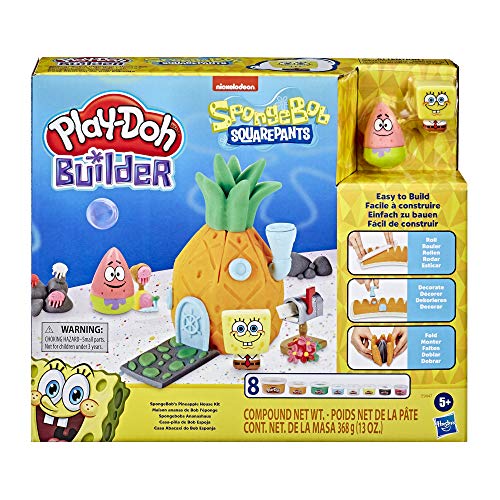 Play-Doh Builder E9047 - Juego de construcción para niños a partir de 5 años con 8 latas