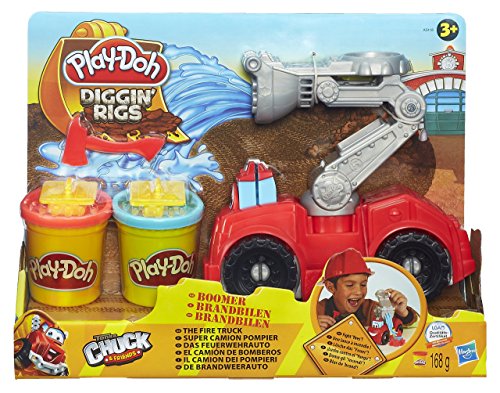 Play Doh - Camión de Bomberos, Juego Creativo (Hasbro A5418E24)