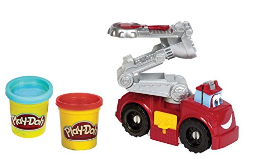 Play Doh - Camión de Bomberos, Juego Creativo (Hasbro A5418E24)