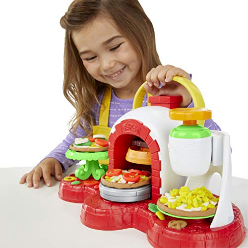 Play Doh-Cocina de Pizza, Multicolor, Talla Única Hasbro E4576EU4 , Color/Modelo Surtido