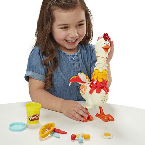 Play-Doh Gallina Plumas Divertidas (Hasbro E66475L0)