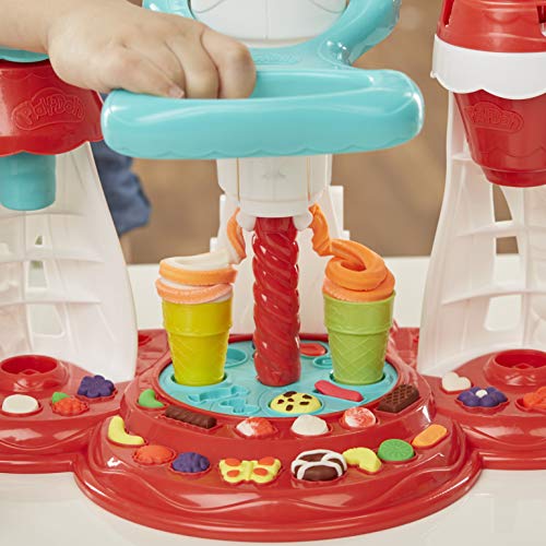 Play-Doh Máquina para hacer helados con 8 colores