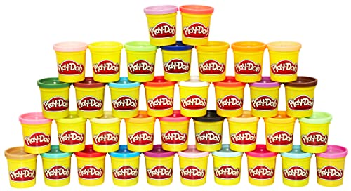 Play-Doh- Mega Pack De 36, Botes (Hasbro 36834F03)