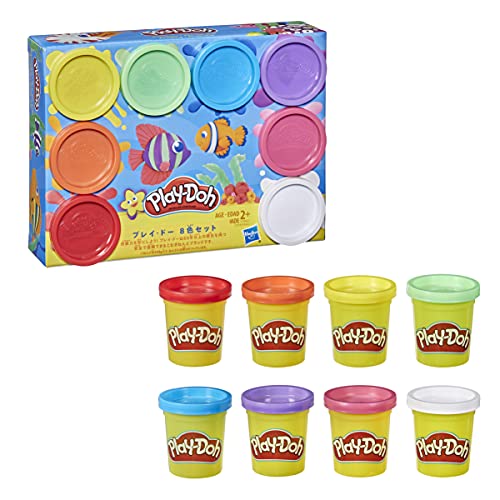 Play-Doh Pack 8 Botes Arcoiris (Hasbro E5062ES0)