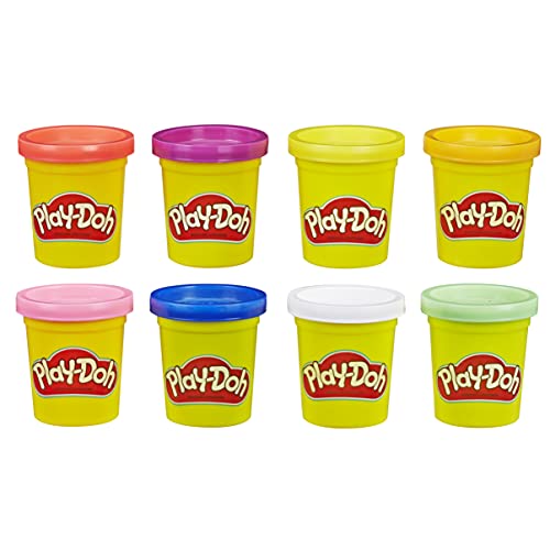 Play-Doh Pack 8 Botes Arcoiris (Hasbro E5062ES0)