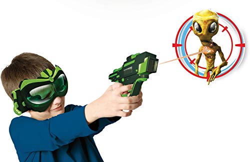 PLAY FUN BY IMC TOYS Alien Vision - Elimina los alientos con la máscara 3D y la pistola - Juego para niños mayores de 5 años