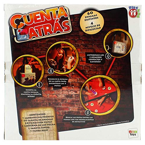 Play Fun-IMC Toys 98459 Cuenta Atrás-Juego escape room para niños, color/modelo surtido