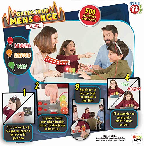 PLAYFUN 96967 - Juego de mesa familiar , multicolor, -[Versión francés]