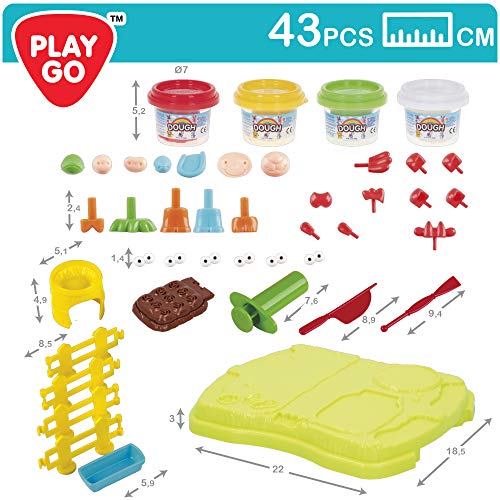 PlayGo - Plastilina juego granja playgo (46633)