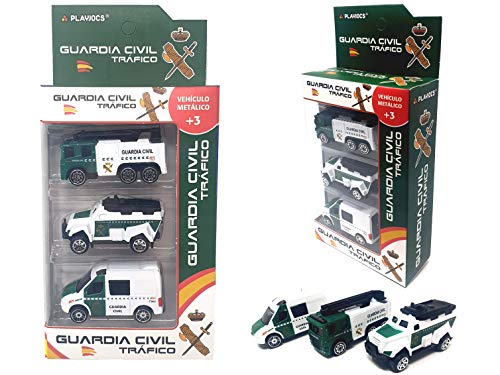 PLAYJOCS GT-8043 Set de vehículos de la Guardia Civil