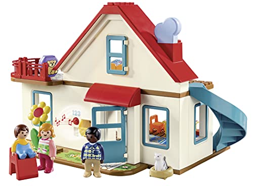 PLAYMOBIL 1.2.3 Casa, A partir de 18 meses (70129)