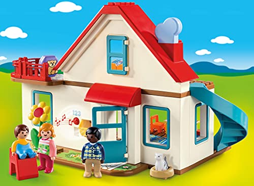 PLAYMOBIL 1.2.3 Casa, A partir de 18 meses (70129)