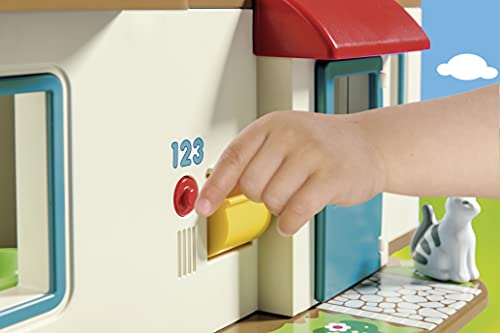 PLAYMOBIL 1.2.3 Casa, A partir de 18 meses (70129)