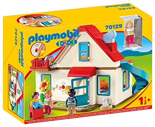 PLAYMOBIL 1.2.3 Casa, A partir de 18 meses (70129)