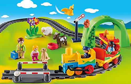 PLAYMOBIL 1.2.3 Mi Primer Tren, A partir de 18 meses (70179)