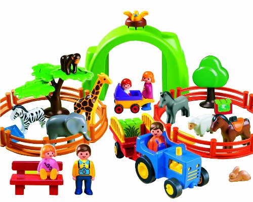 PLAYMOBIL - 1.2.3 Mi Primer Zoo (6754)